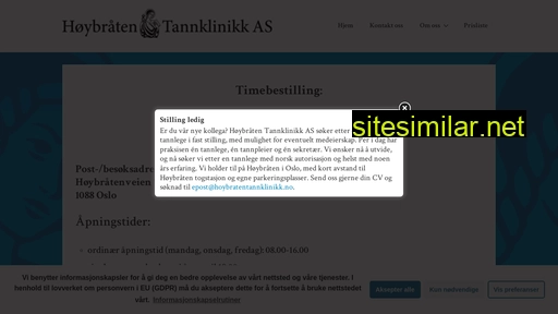 hoybratentannklinikk.no alternative sites