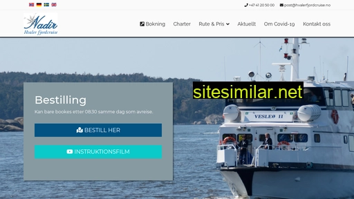 hvalerfjordcruise.no alternative sites