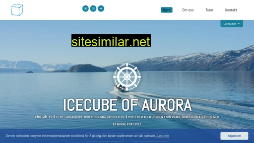 icecubeofaurora.no alternative sites