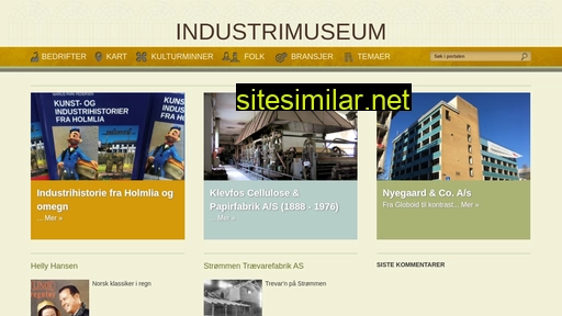 Industrimuseum similar sites