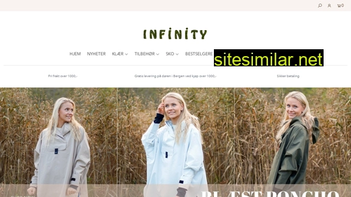 infinityshop.no alternative sites