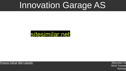 innovationgarage.no alternative sites