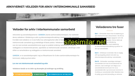 interkommunalearkiv.no alternative sites