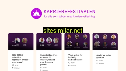 karrierefestivalen.no alternative sites