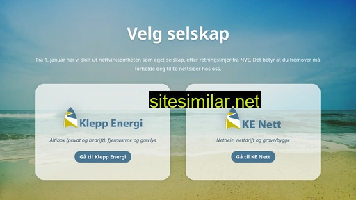 klepp-energi.no alternative sites