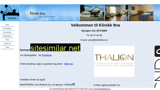 klinikk9na.no alternative sites
