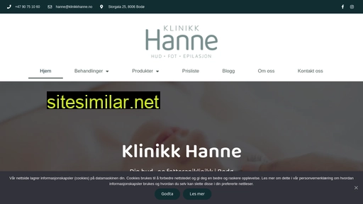 klinikkhanne.no alternative sites