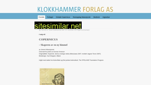 klokkhammerforlag.no alternative sites