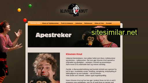 klovnen-knut.no alternative sites
