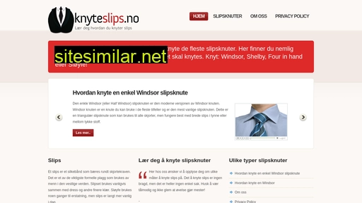 knyteslips.no alternative sites