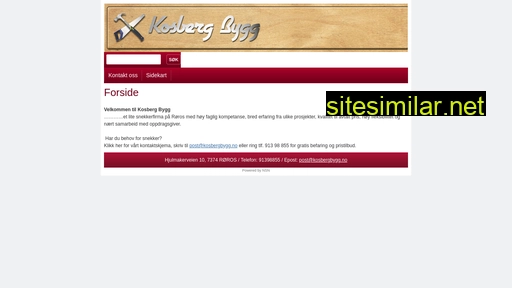 kosbergbygg.no alternative sites