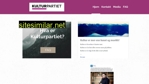 Kulturpartiet similar sites