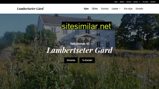 lambertsetergaard.no alternative sites