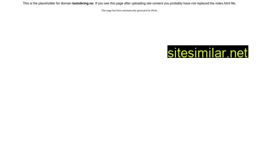 lastsikring.no alternative sites