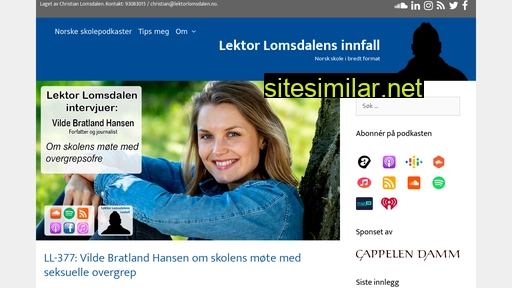 lektorlomsdalen.no alternative sites