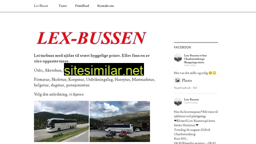 lex-bussen.no alternative sites