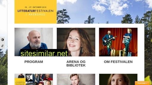litteraturfestivalen-akershus.no alternative sites