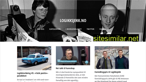 logikksjekk.no alternative sites