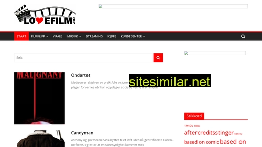 lovefilm.no alternative sites
