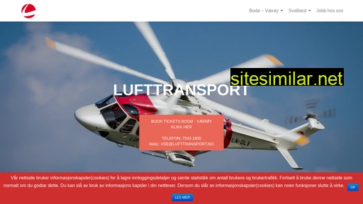 lufttransport.no alternative sites