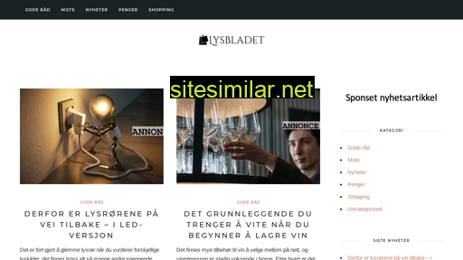 lysbladet.no alternative sites