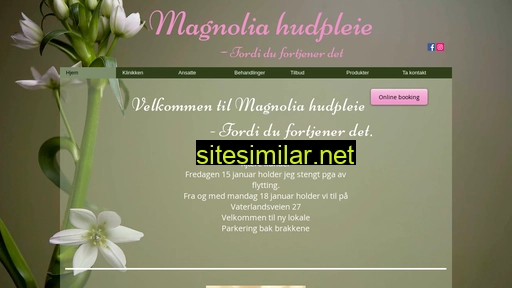 magnoliahudpleie.no alternative sites