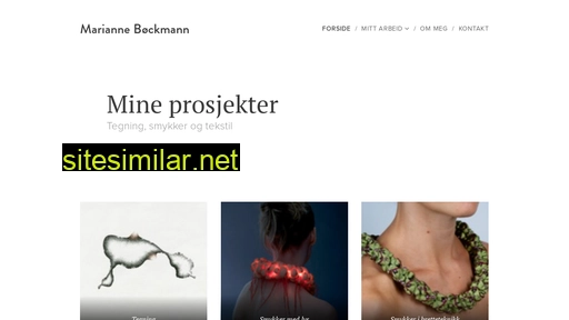 mariannebockmann.no alternative sites