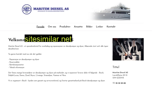 maritimdiesel.no alternative sites