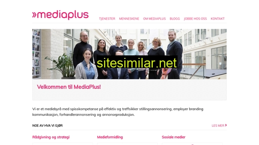 mediaplus.no alternative sites