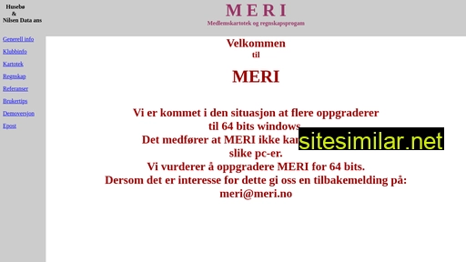 meri.no alternative sites