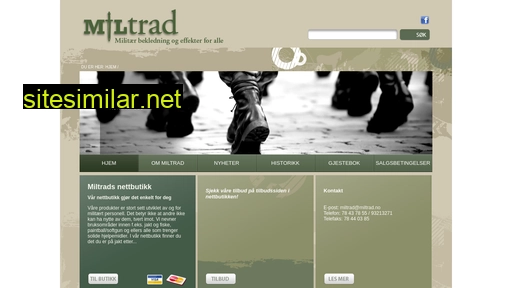 miltrad.no alternative sites
