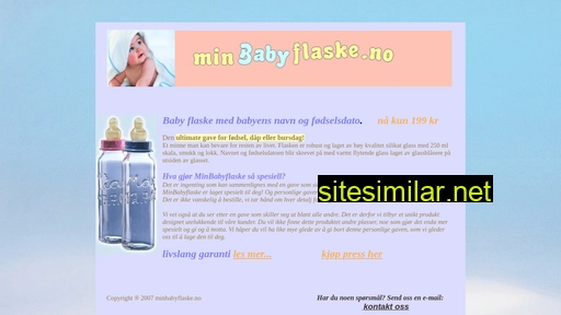 minbabyflaske.no alternative sites