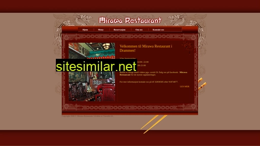 mirawarestaurant.no alternative sites