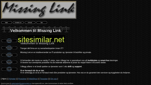 Missing-link similar sites