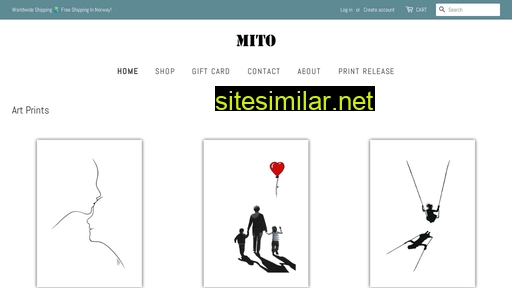 mitoart.no alternative sites