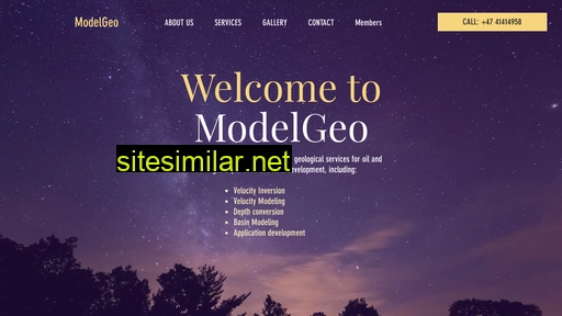 modelgeo.no alternative sites