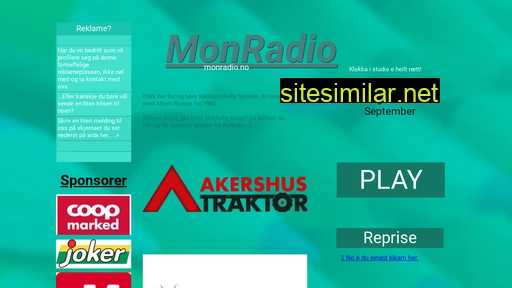 Monradio similar sites