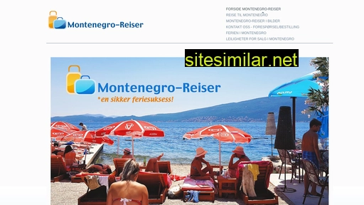 montenegro-reiser.no alternative sites