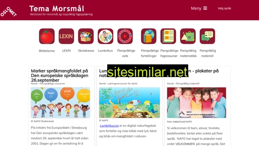 morsmal.no alternative sites