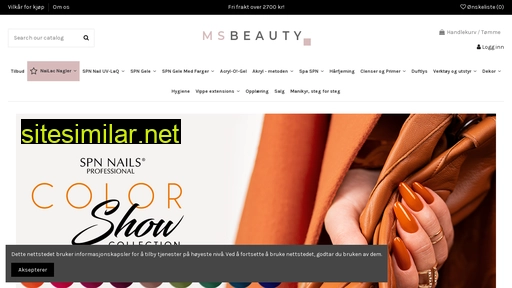 msbeauty.no alternative sites