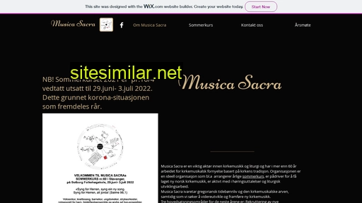 musicasacra.no alternative sites
