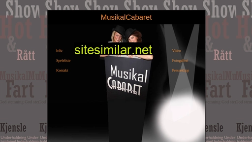 musikalcabaret.no alternative sites