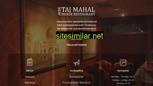newtajmahal.no alternative sites