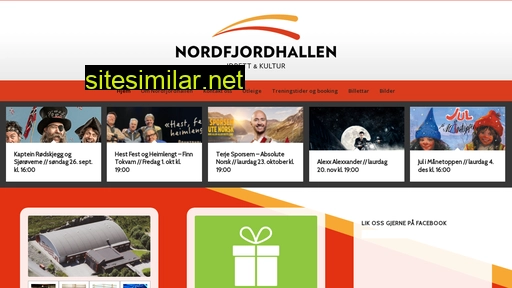 nordfjordhallen.no alternative sites