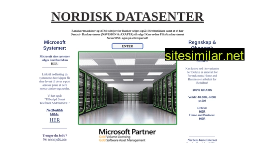 Nordiskdatasenter similar sites