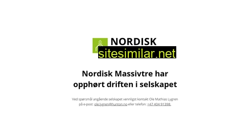 nordiskmassivtre.no alternative sites