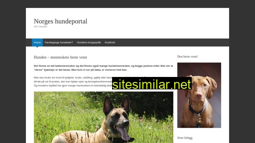 norgeshundeportal.no alternative sites