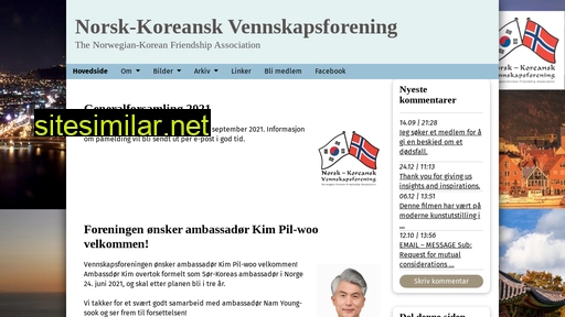Norsk-koreansk similar sites