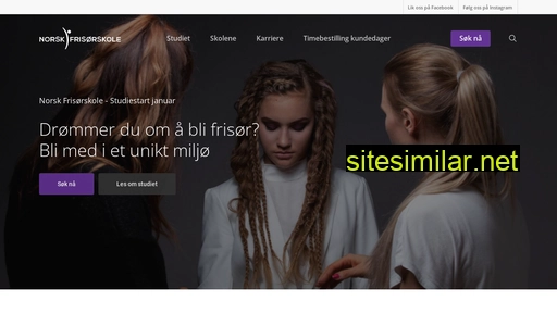 norskfrisorskole.no alternative sites