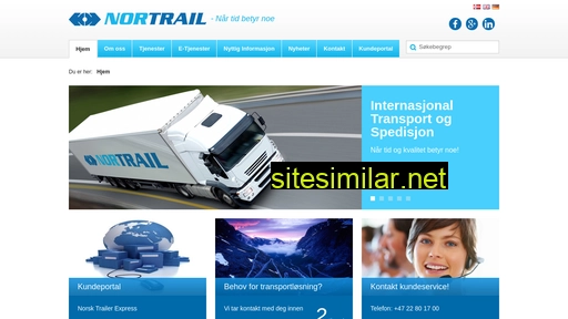 nortrail.no alternative sites